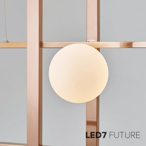 Loft Industry Modern - Meet Square Chandelier